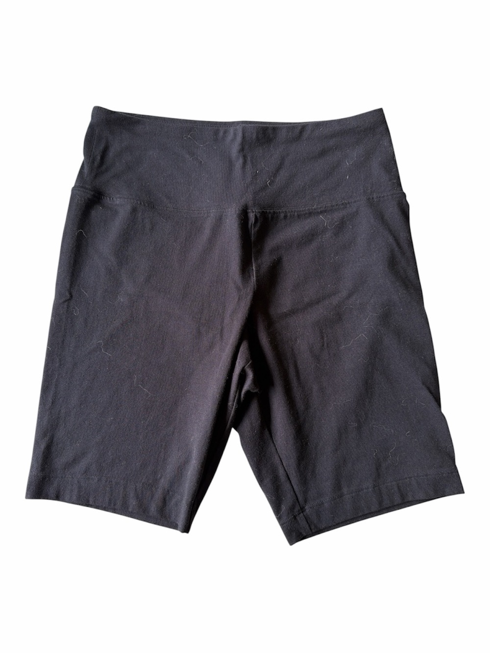 NOBO Black High-Rise Bike Shorts